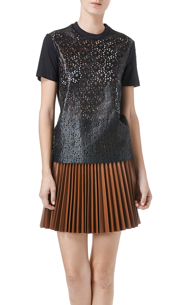 Leather Tee Shirt